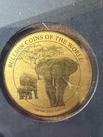 Tsjaad. 5000 Francs 2019 - Elefant, 1/200 Oz (.999) (Zonder