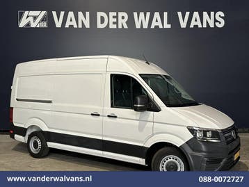 Volkswagen Crafter | 2.0 TDI 140pk L3H3 L2H2 Euro6 Airco |, Gebruikt, Euro 6, Volkswagen, Wit