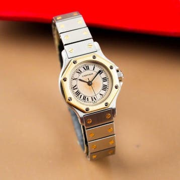 Cartier - Santos Octagon 18k Gold Bezel - Zonder, Nieuw