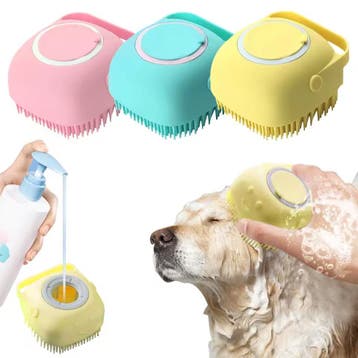 Hondenshampoo Borstel met Massagefunctie | Dierenborstel, Verzenden, Nieuw