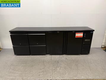 Polar Barkoeling 2 deuren en 4 laden 254,2 cm 230V Horeca, Ophalen of Verzenden, Nieuw zonder verpakking