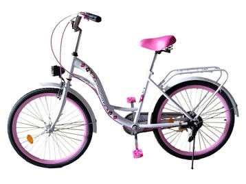 Meisjesfiets 24 inch Wit | 1 Versnelling | Nieuw | Scherp..., 24 inch, Versnellingen, Nieuw, Ophalen of Verzenden