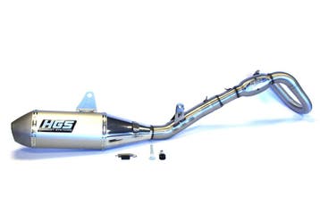HGS Uitlaat Honda CRF250R 2022-2024 ovalen demper met RVS ei, Ophalen of Verzenden, Nieuw
