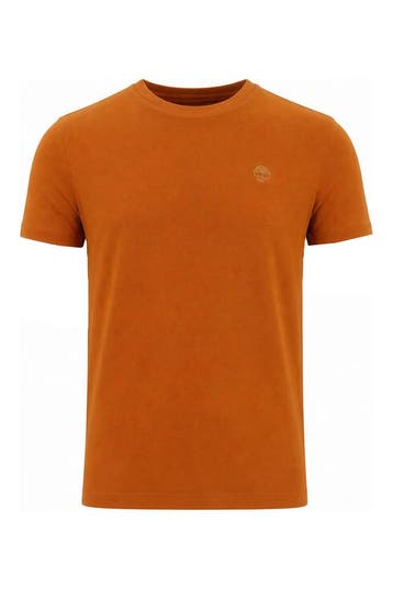Timberland T-shirt in maat S Oranje, Kleding | Heren, Verzenden, Zo goed als nieuw, Overige kleuren, Timberland