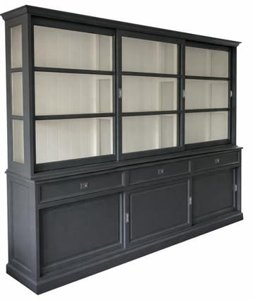 Buffetkast grijs Sneek 300cm, Ophalen of Verzenden, Nieuw
