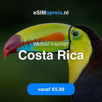 eSIM Costa Rica - Mobiel internet vanaf €5,99, Telecommunicatie, Verzenden, Nieuw, Prepaidkaart
