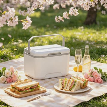 Draagbare Camping Koelbox 5L met Handvat - Geïsoleerd en Lek, Verzenden, Nieuw