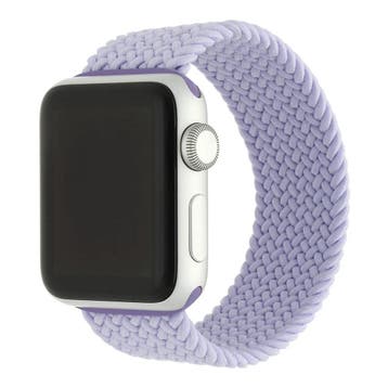 Apple Watch bandje Onyx - gevlochten - solo - nylon - mist, Verzenden, Nieuw