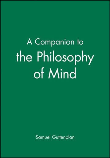 Companion To The Philosophy Of Mind - Samuel Guttenplan, Verzenden, Gelezen, Samuel Guttenplan