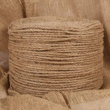 vidaXL Touw 100% jute 8 mm 500 m, Doe-het-zelf en Verbouw, Verzenden, Nieuw