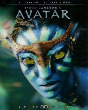James Cameron Avatar 3D 2D en dvd (blu-ray tweedehands film), Ophalen of Verzenden, Zo goed als nieuw