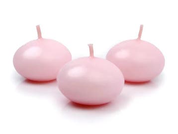 Drijvende Kaars Mat Roze (50st), Ophalen of Verzenden, Nieuw