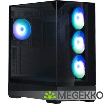 Zalman P40 Prism Plus Black Midi Tower Zwart, Verzenden, Nieuw