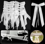 Kant en klare strik wit of ivoor, Verzenden, Nieuw, Lint, Band of Elastiek