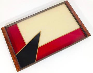 Dienblad - Art Déco-ontwerp uit de jaren dertig - Decoratief