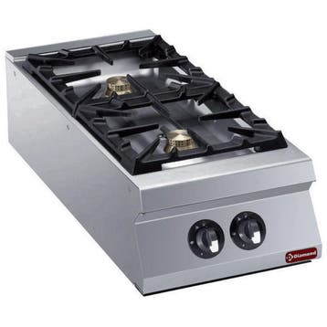 Diamond Gasfornuis | 2 Branders | Top | 2x 6kw | 400x900x250, Ophalen of Verzenden, Nieuw in verpakking