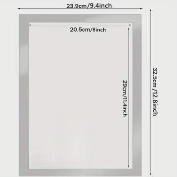 10x Zelfklevende Magnetische Fotolijsten A4 - Flexibel & Her, Verzenden, Nieuw