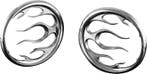 Kuryakyn Flame Speaker Grills Chrome, Ophalen of Verzenden, Nieuw