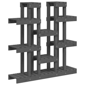 Houten plantenladder - Grijs - Retourdeal 54% Voordeel, Ophalen of Verzenden, Gebruikt