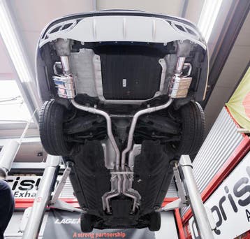 Mercedes C43 AMG W205 Capristo Sport Uitlaatsysteem met, Verzenden