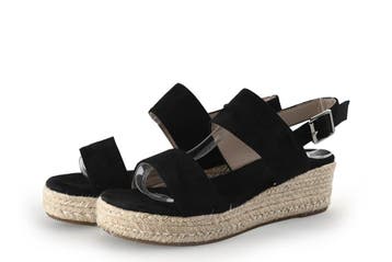 Dolcis Sandalen in maat 37 Zwart, Dolcis, Verzenden, Zwart, Sandalen of Muiltjes