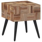 vidaXL Bijzettafel 40x40x45 cm massief gerecycled teakhout, Huis en Inrichting, Tafels | Bijzettafels, Verzenden, Nieuw