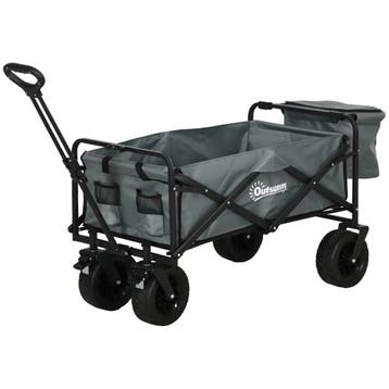 Opvouwbare Transportwagen Met Koeltas, Strandwagen Tot 120 K, Verzenden, Nieuw