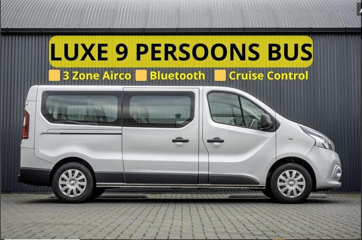 Busje Huren: Luxe Personenbussen en Bestelwagens/ Bestelbus, Diensten en Vakmensen, Verhuur | Auto en Motor, Personenauto, Verhuiswagen of Bestelauto