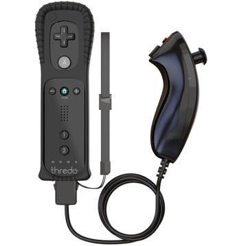 Thredo Remote Controller + Nunchuk voor Nintendo Wii / Wii U, Verzenden, Nieuw