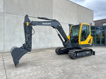 Veiling: Rupsgraafmachine Volvo EC55B Diesel 2012, Ophalen, Graafmachine