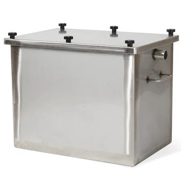 Vetput/-Afscheider | Mobiel | RVS | 92L | NEN-EN 1825-1/2 |, Verzenden, Nieuw in verpakking