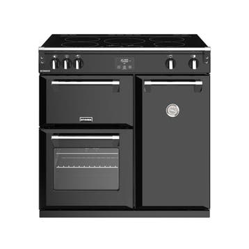 €2495 STOVES RICHMOND S900EI ZWART, Ophalen of Verzenden, Nieuw
