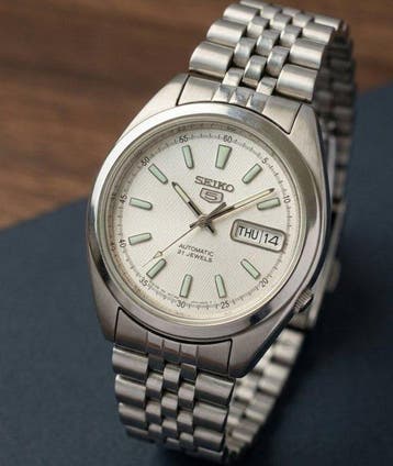 Seiko - 5 linen Automatic - Zonder minimumprijs - 7S26 -