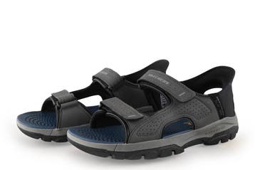 Skechers Sandalen in maat 42 Zwart, Sandalen, Verzenden, Zwart, Zo goed als nieuw