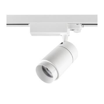 3-FASE RAILSPOT ORCUS 15°-60° ZOOMABLE 30W WIT DIMBAAR, Nieuw