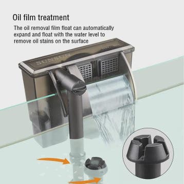 Hang-on Aquarium Filter met Waterval Effect - Efficiënte Wat, Dieren en Toebehoren, Verzenden, Nieuw