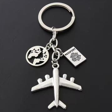Sleutelhanger Travel the World, Verzamelen, Verzenden, Nieuw, Stad of Land