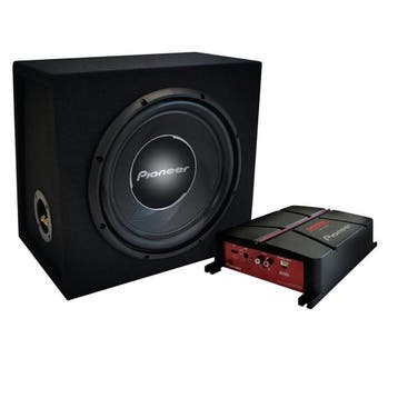 Tweedekans - Pioneer GXT-3730B-SET - Subwoofer - Versterker, Auto diversen, Ophalen of Verzenden, Nieuw
