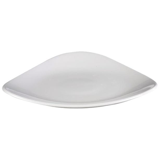 Lotus driehoekige borden | 26,6 cm | 12 stuks, Zakelijke goederen, Horeca | Overige, Verzenden
