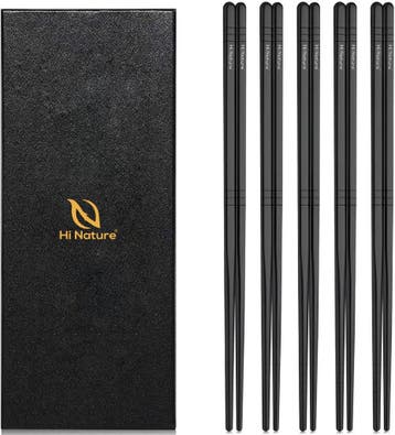 HI NATURE™ Luxe Chopsticks Set - Koreaanse Eetstokjes -, Ophalen of Verzenden, Zo goed als nieuw