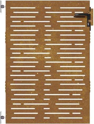 Stalen poort / tuindeur - 150 cm hoog - 85 cm breed -, Verzenden, Nieuw