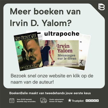 De therapeut 9789050186766 Irvin D. Yalom, Boeken, Verzenden, Gelezen, Irvin D. Yalom