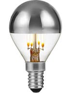 SPL LED Kopspiegellamp Zilver E14 4W 260lm 2500K Dimbaar G45, Ophalen of Verzenden, Nieuw