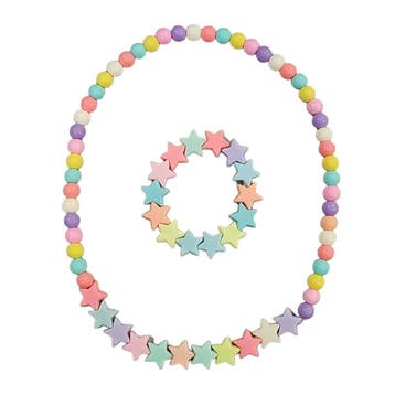 Fako Bijoux - Kinderketting en Armband - Plastic -, Verzenden, Nieuw