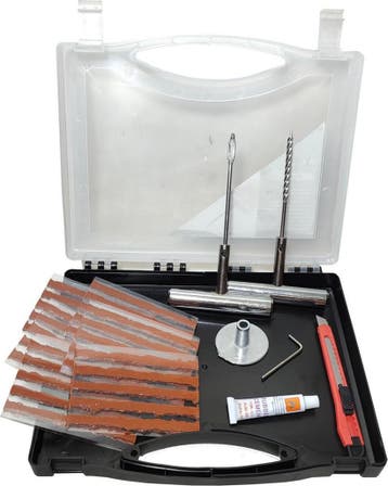 Bandenreparatieset auto 36-delig | tubeless | met koffer, Ophalen of Verzenden, Nieuw