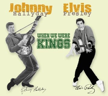 cd - johnny hallyday &amp; elvis presley - WHEN WE WERE K..., Verzenden, Zo goed als nieuw