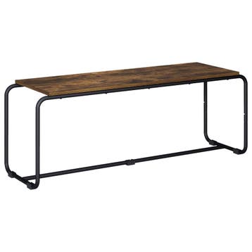 vidaXL TV-standaard 113.5 x 35.5 x 42 cm Gerookt eiken, Minder dan 50 cm, Verzenden, Nieuw, Minder dan 100 cm