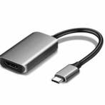 USB-C naar HDMI Adapterkabel – 4K Ultra HD – Plug & Play –, Ophalen of Verzenden, Nieuw