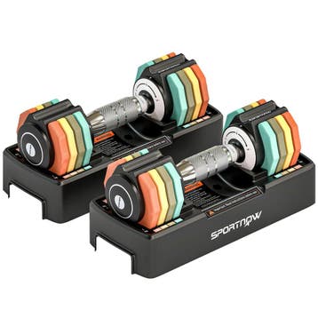 Verstelbare Dumbbell Set, 1-5 Kg Dumbbells Met Snelle Aanpas, Verzenden, Nieuw