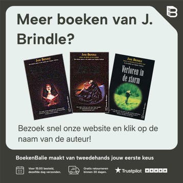 Een duister vuur / Zwarte beertjes / 2883 - J. Brindle, Verzenden, Zo goed als nieuw, J. Brindle